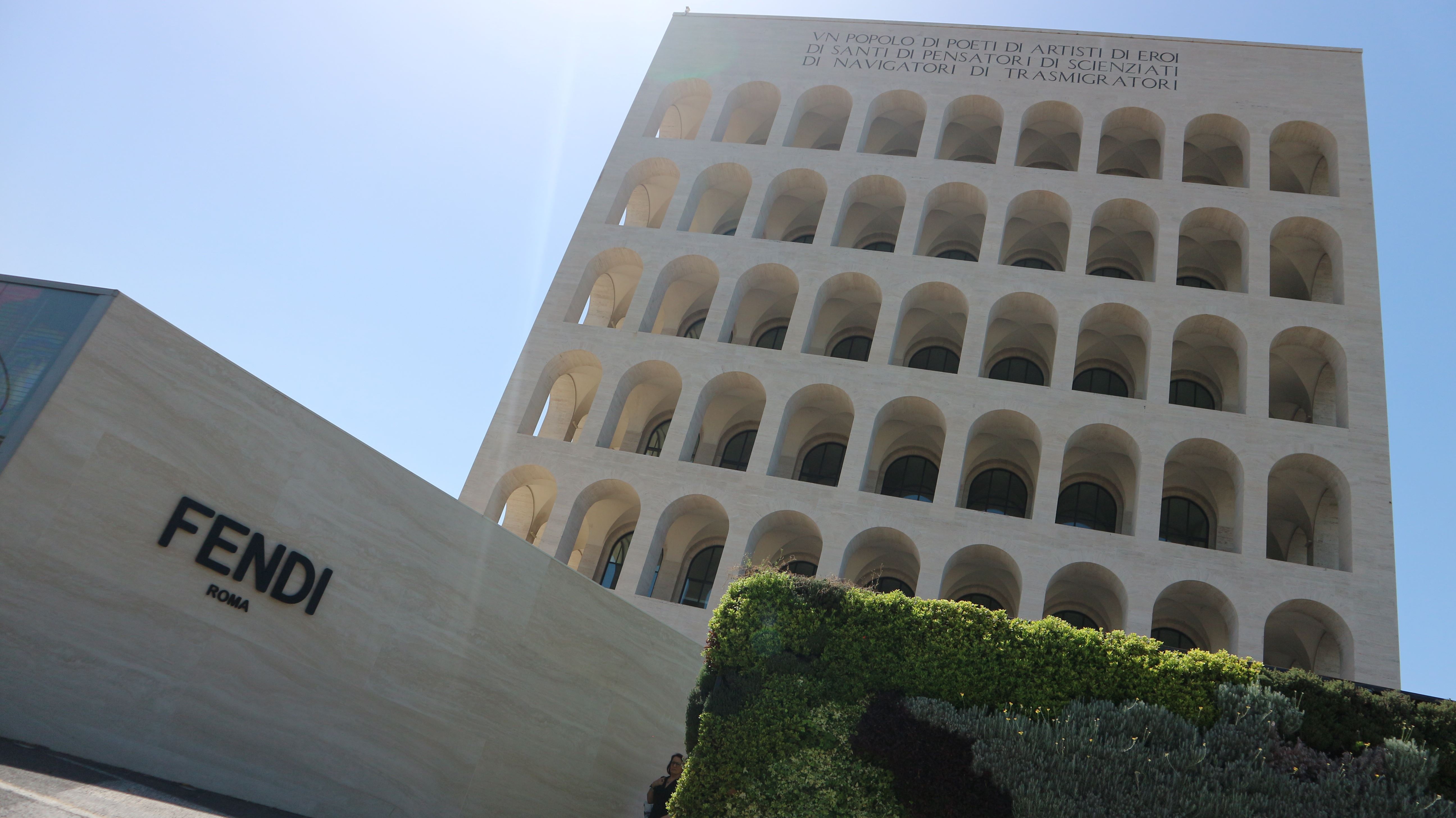 mostra fendi colosseo quadrato